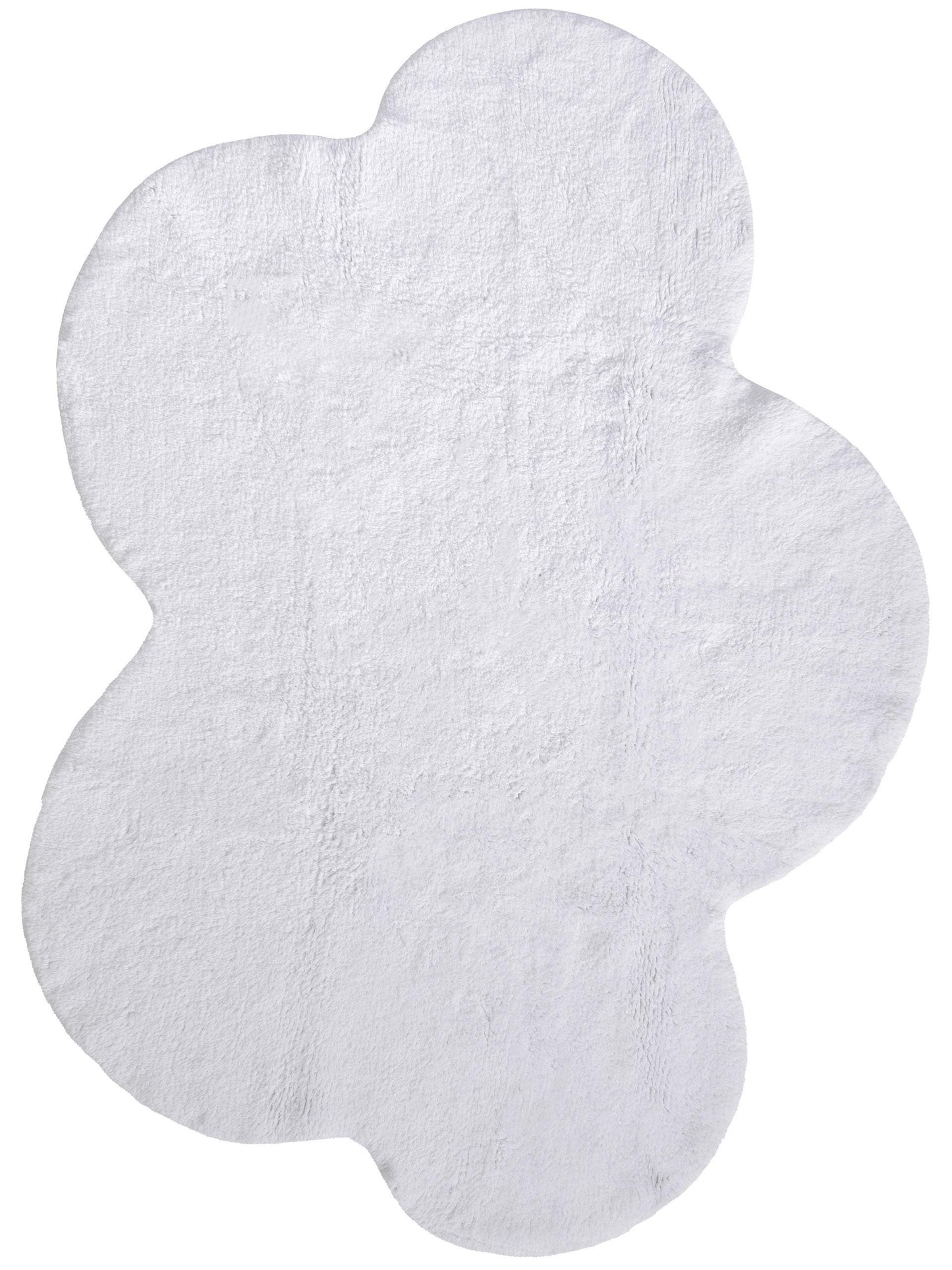 Covor lavabil pentru copii Bambini White 