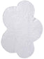 Covor lavabil pentru copii Bambini White 