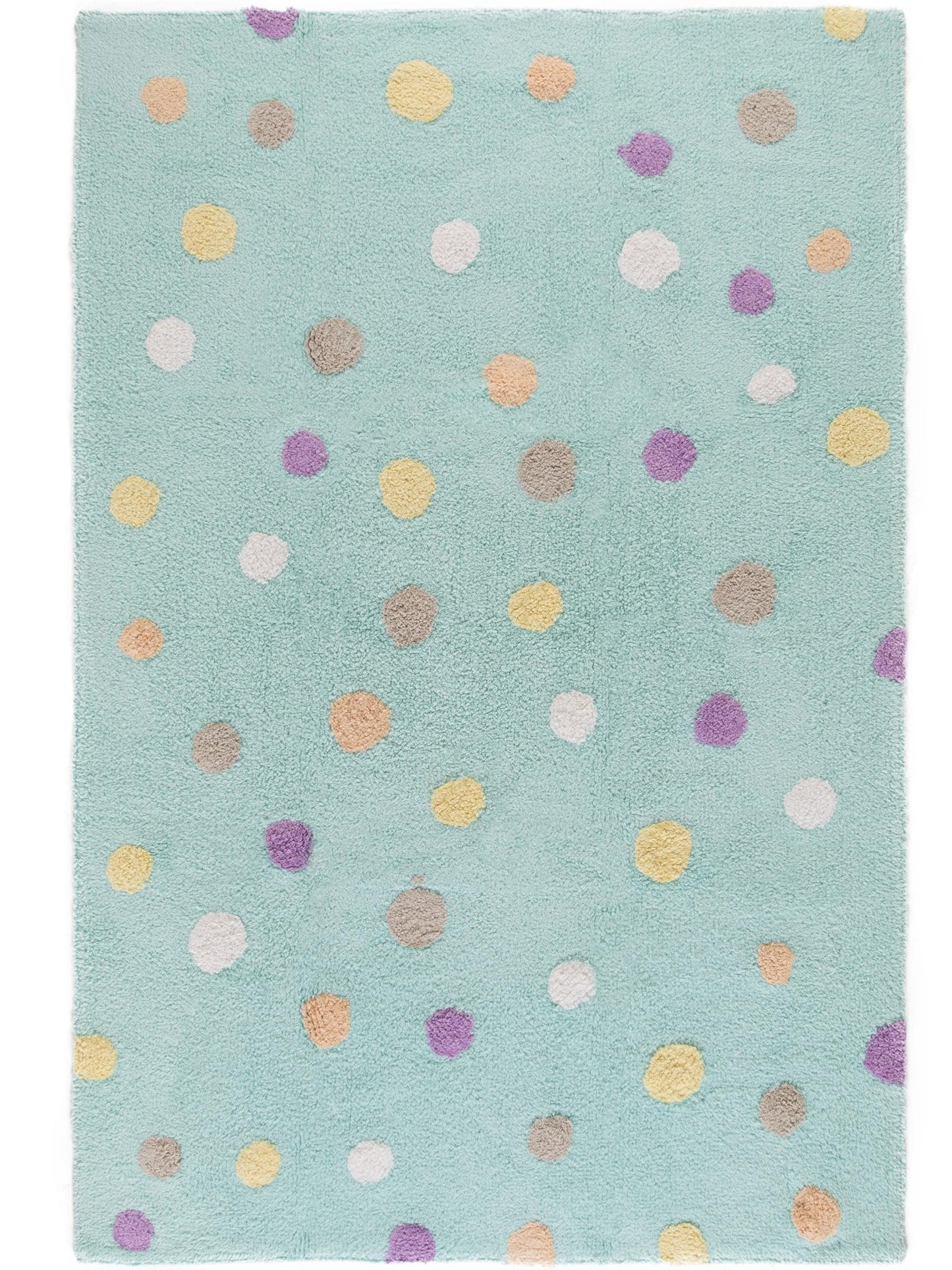Covor lavabil pentru copii Bambini Turquoise 